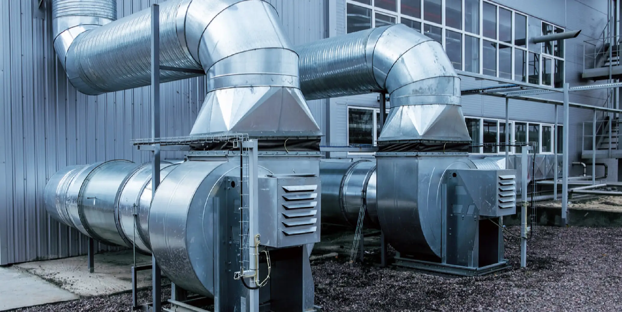 Ventilación industrial en planta