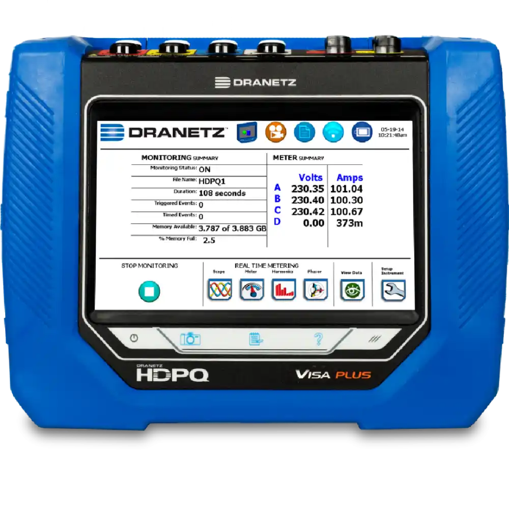 Equipo  Dranetz HDPQ®  VISA