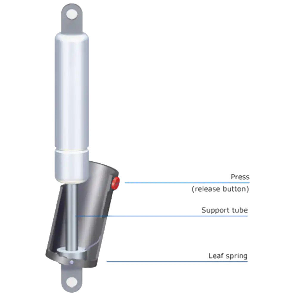 Amortiguador Blindado ACE  GS 28-350-2500N._2